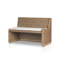 Build Your Own Senna Woven Dining Banquette Broadway Dune Four Hands