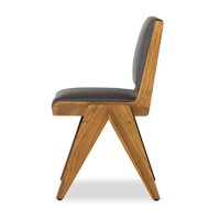 Classic - Modern Gray Dining Chair – KANADEMONO