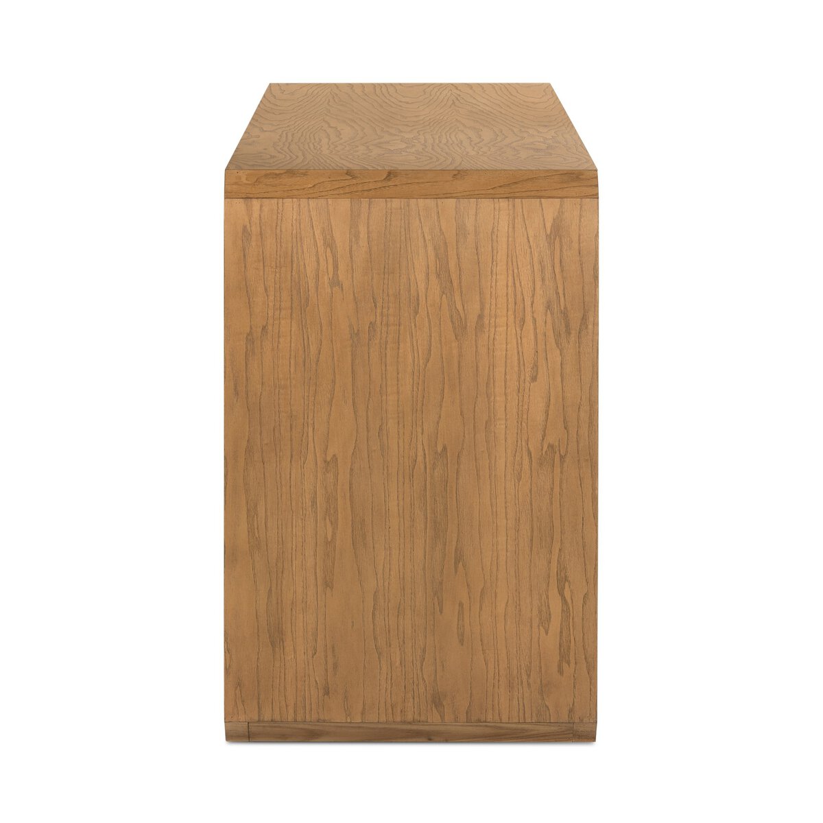 Caspian Console Table Natural Ash Veneer Four Hands