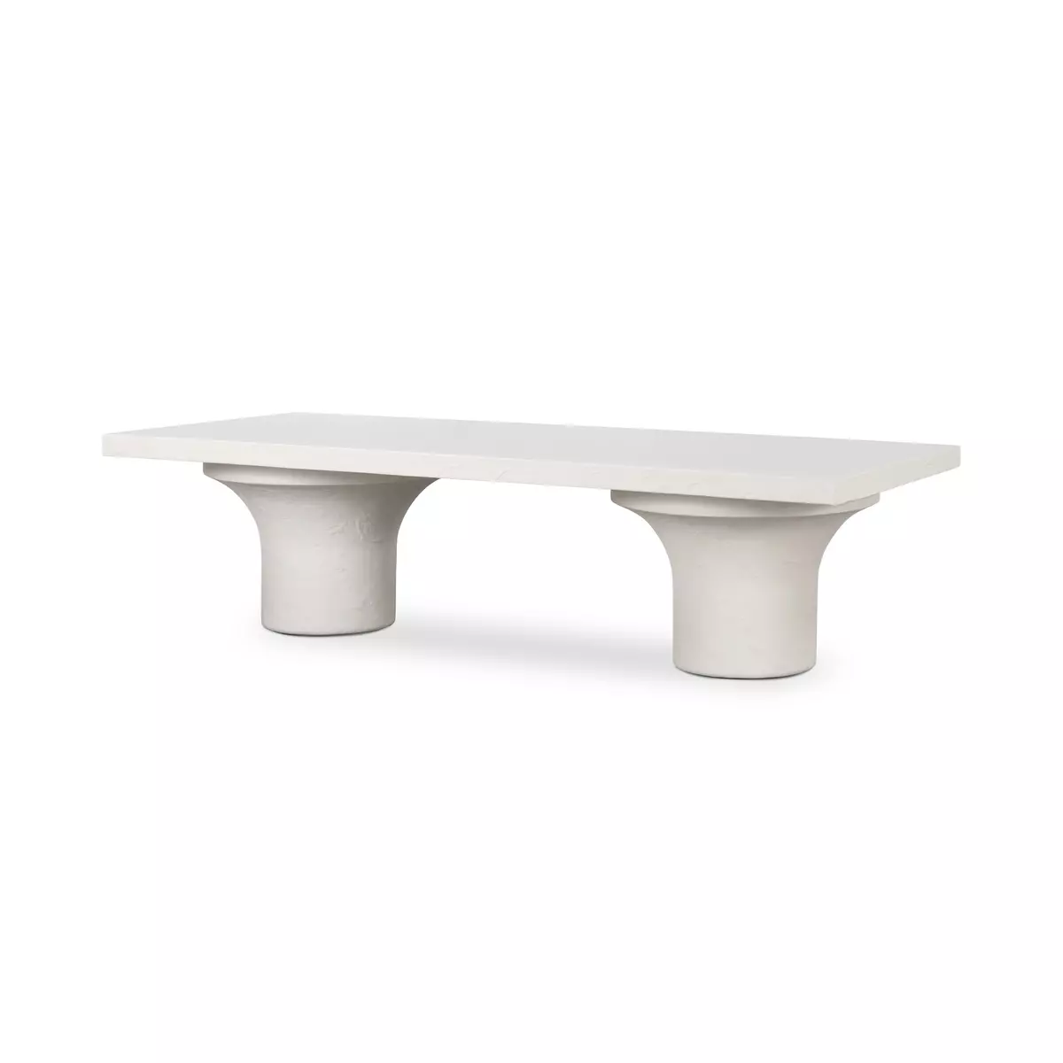 Table cube blanc LOUNGE KARE DESIGN - Réf. 71542