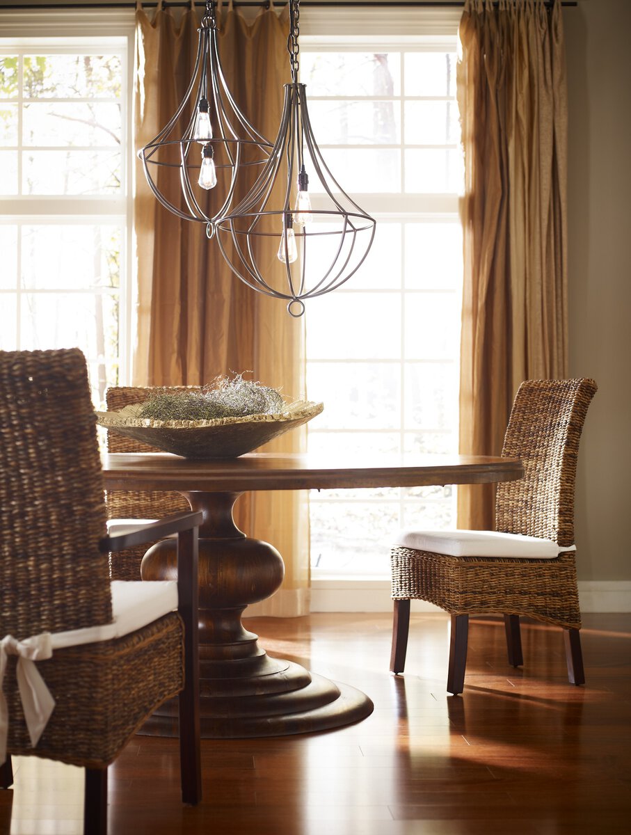 Magnolia round dining table 76 discount