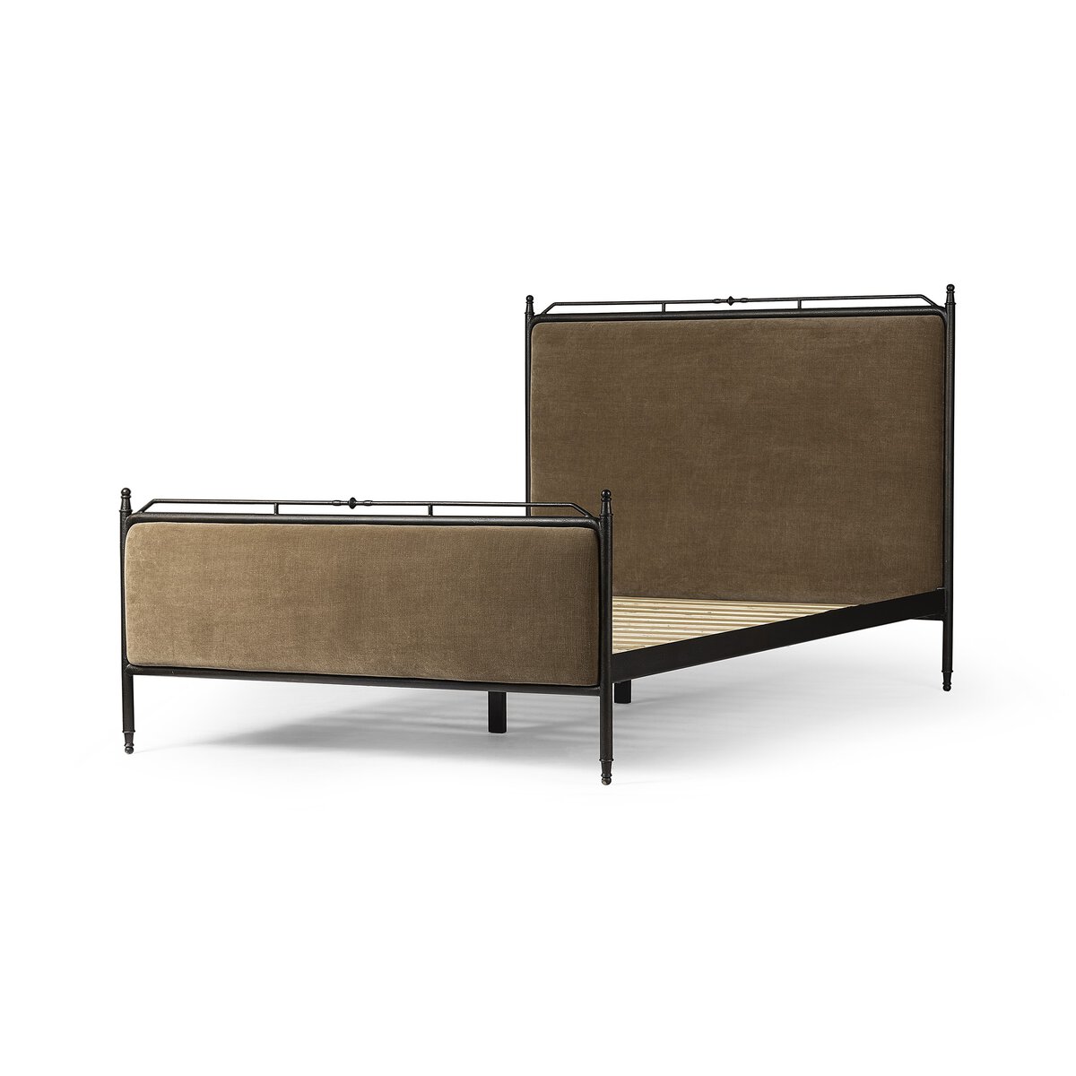 Leyla Bed Altair Mushroom Four Hands