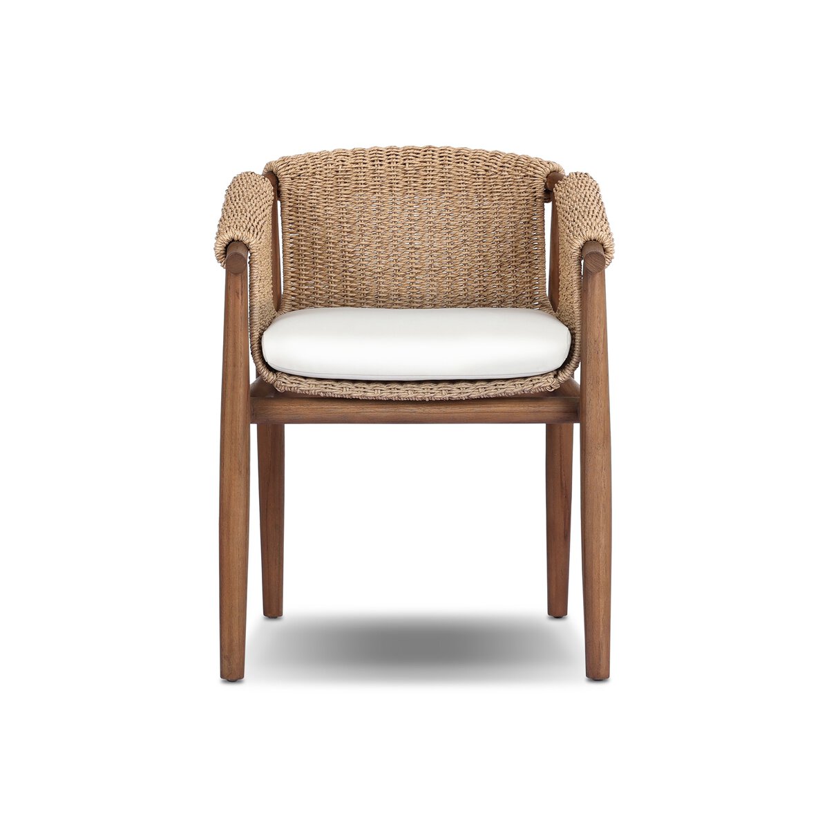 Cambrie Outdoor Dining Chair Arashi Salt Four Hands