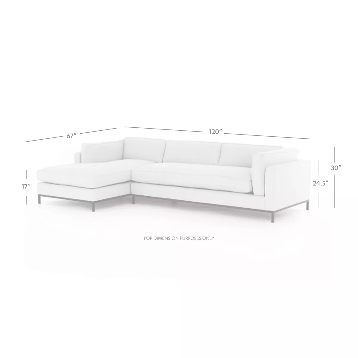 Four hands store grammercy sectional