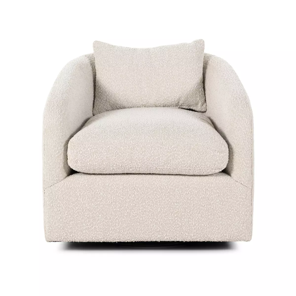 Topanga Swivel Chair Knoll Natural Four Hands