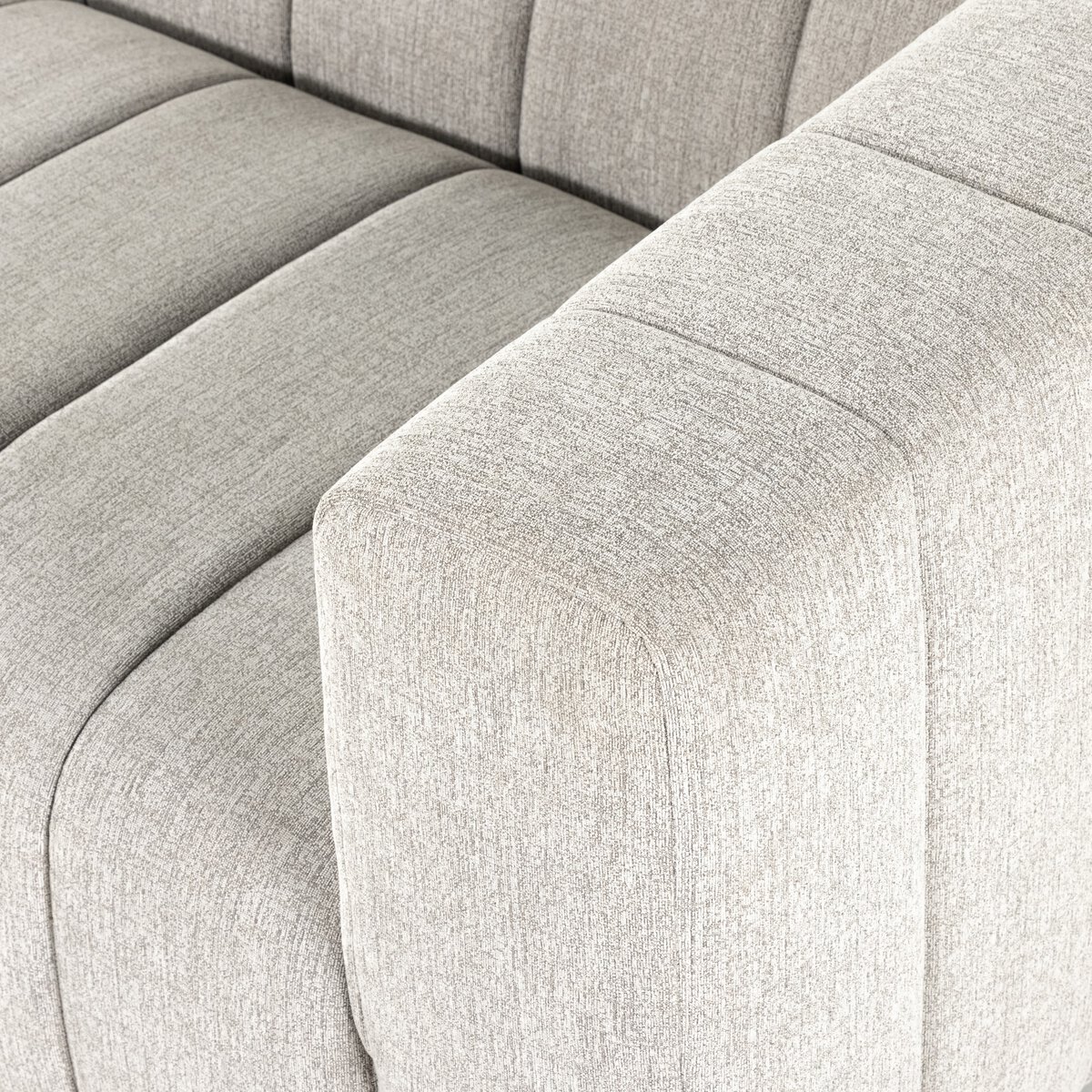 平棚 990x200x100 Langham Channeled Sofa Napa Sandstone Four Hands