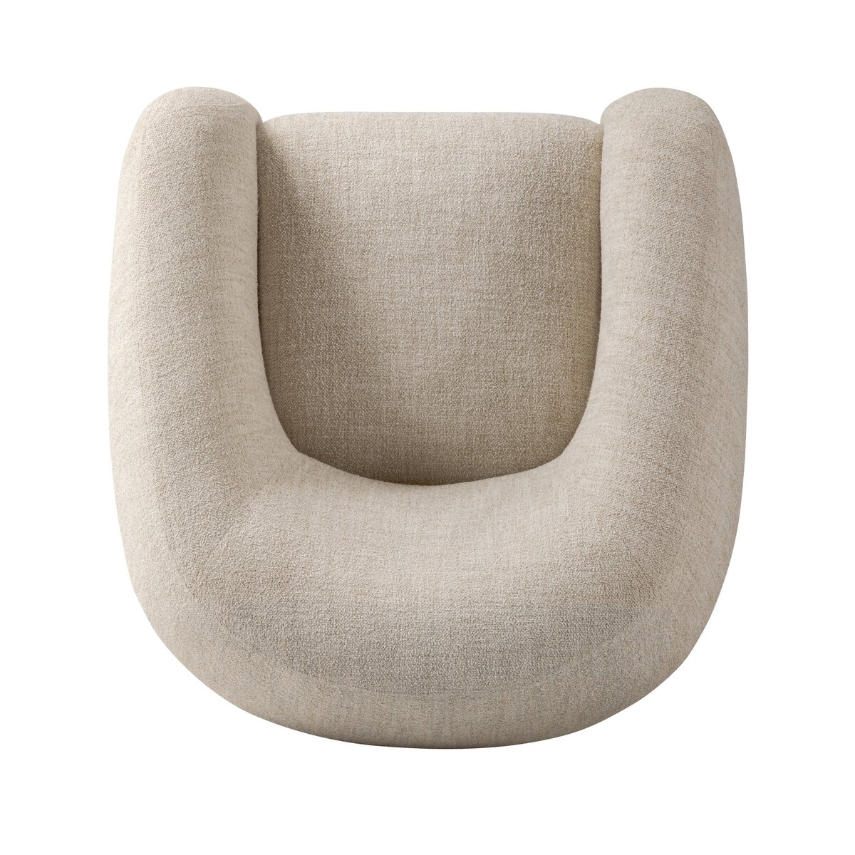 Channing Swivel Chair Yuma Cream Four Hands