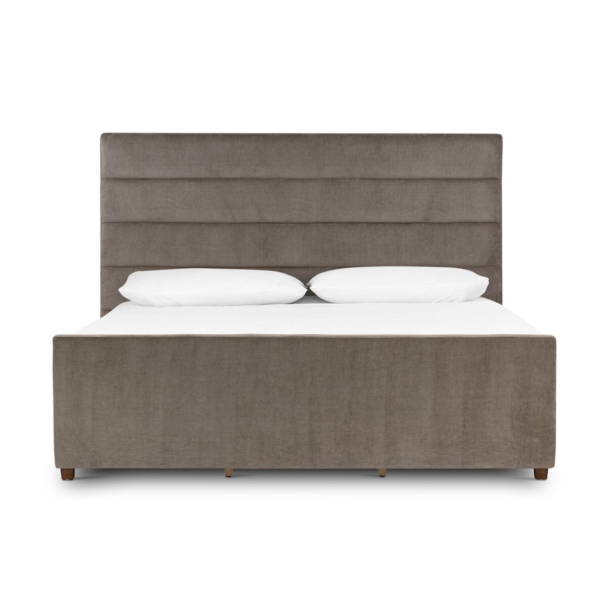 Daphne Bed Sage Worn Velvet Four Hands