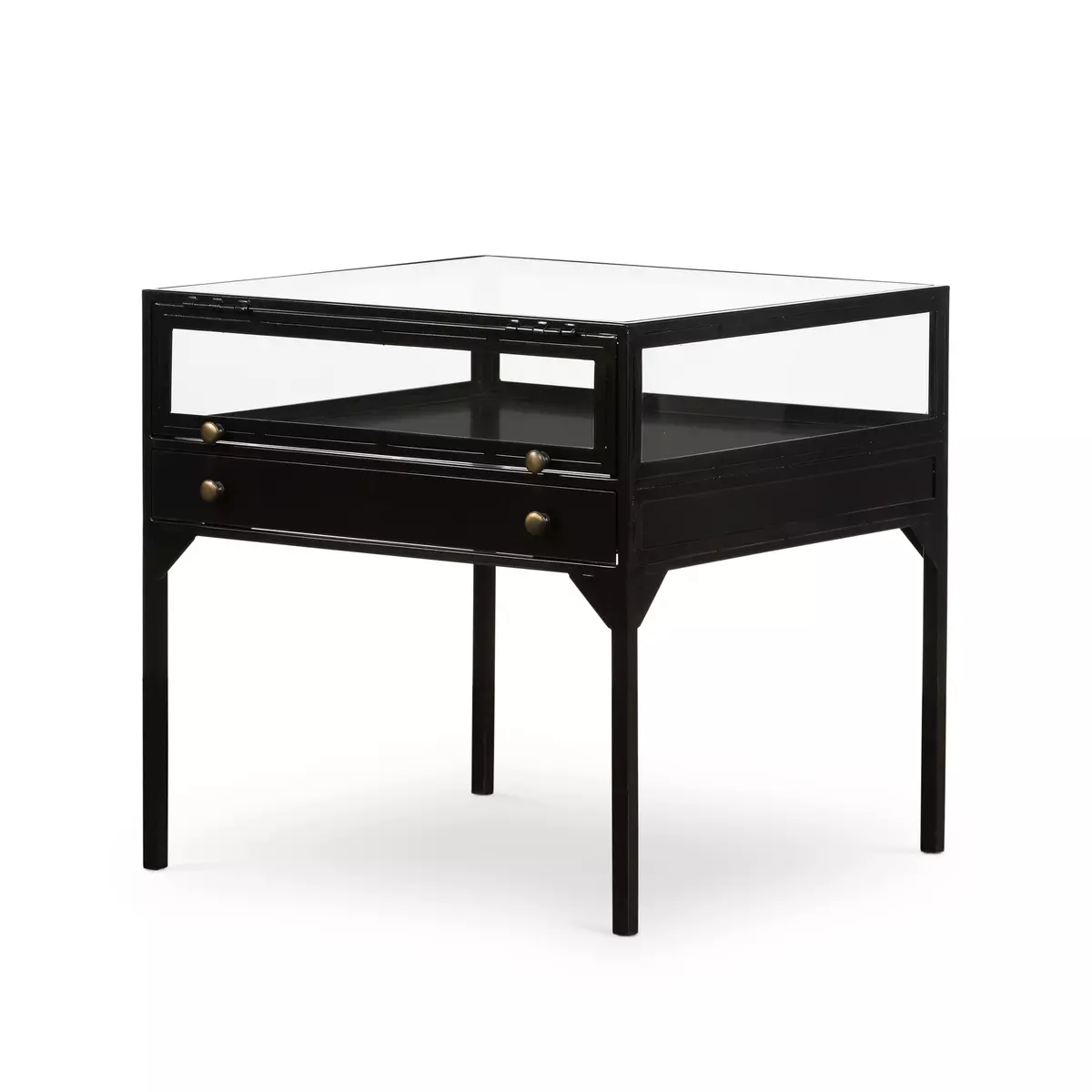 Four hands shadow store box end table