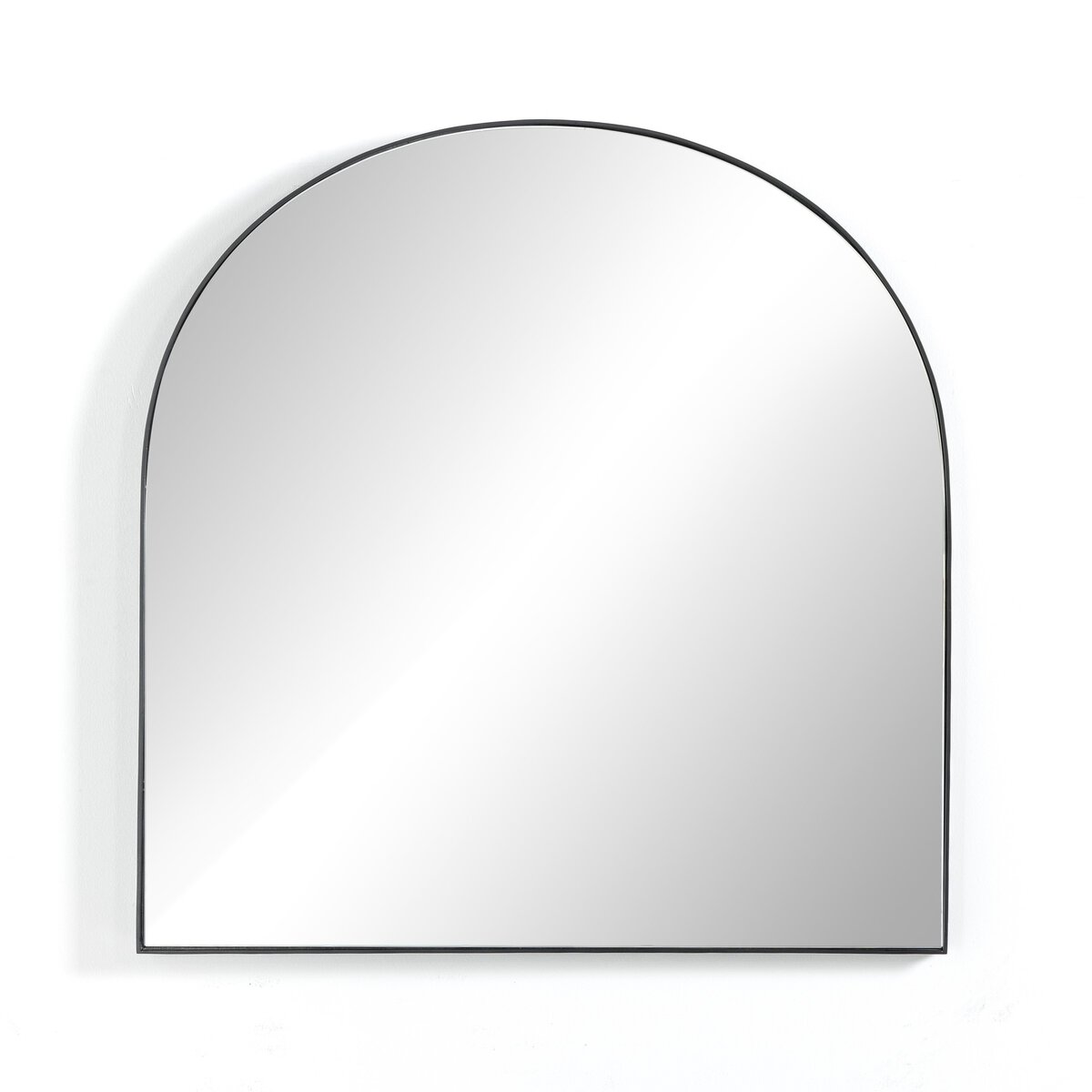 Georgina Wide Mirror Iron Matte Black Four Hands