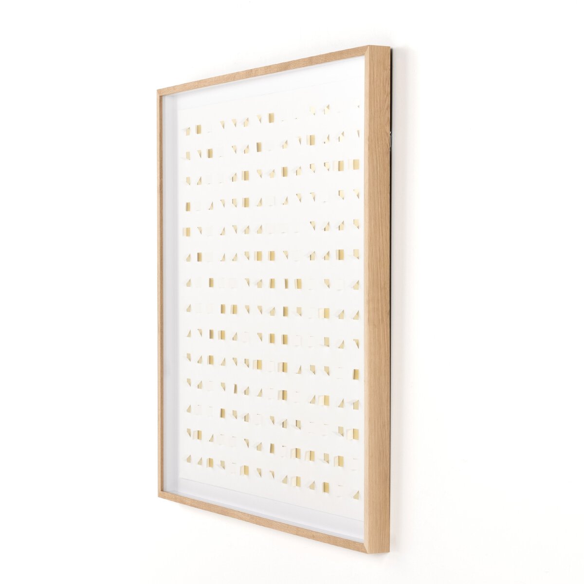 See Through Gold by FH Art Studio Vertical Grain 2.5 White