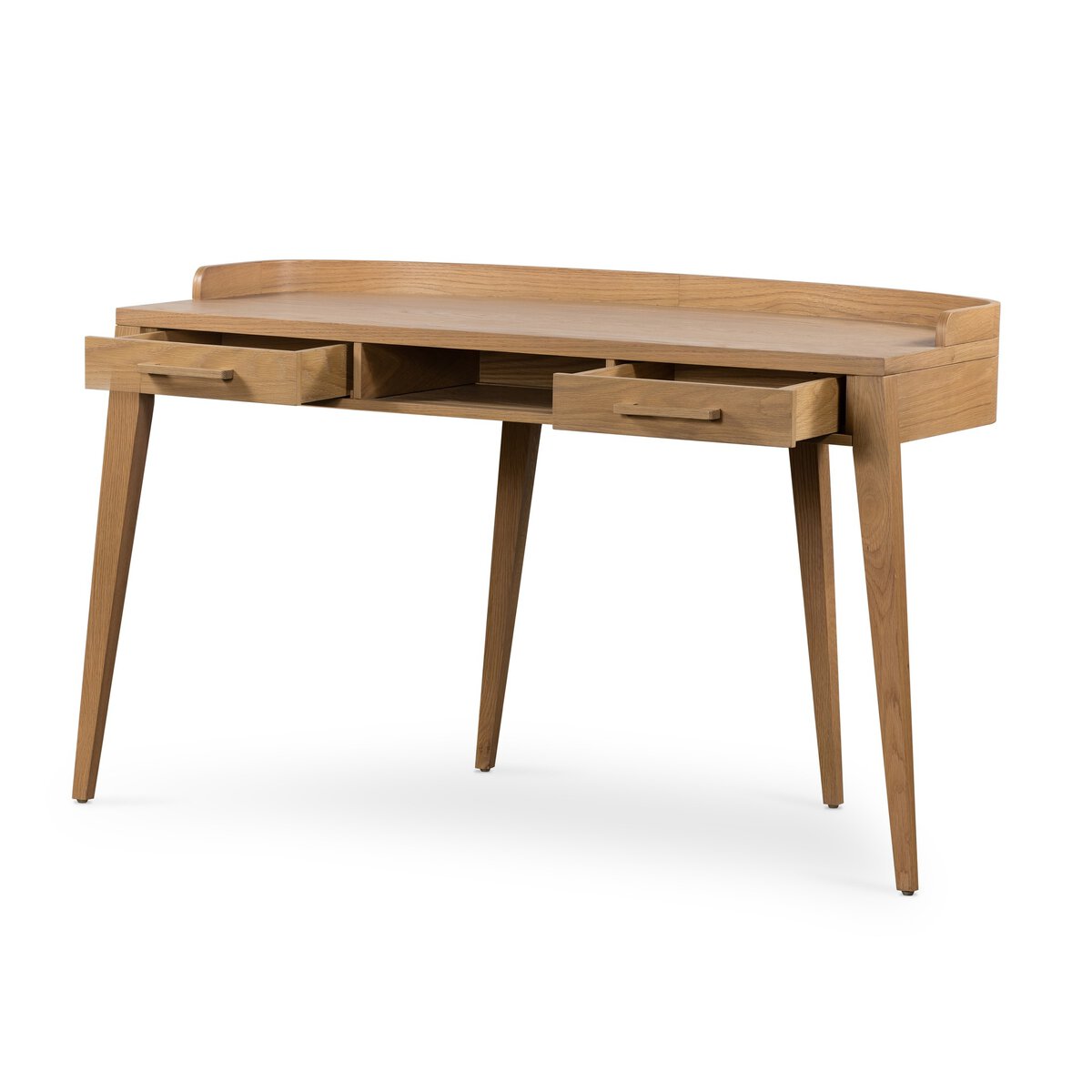 Armstrong Desk Burnished Oak Veneer Four Hands