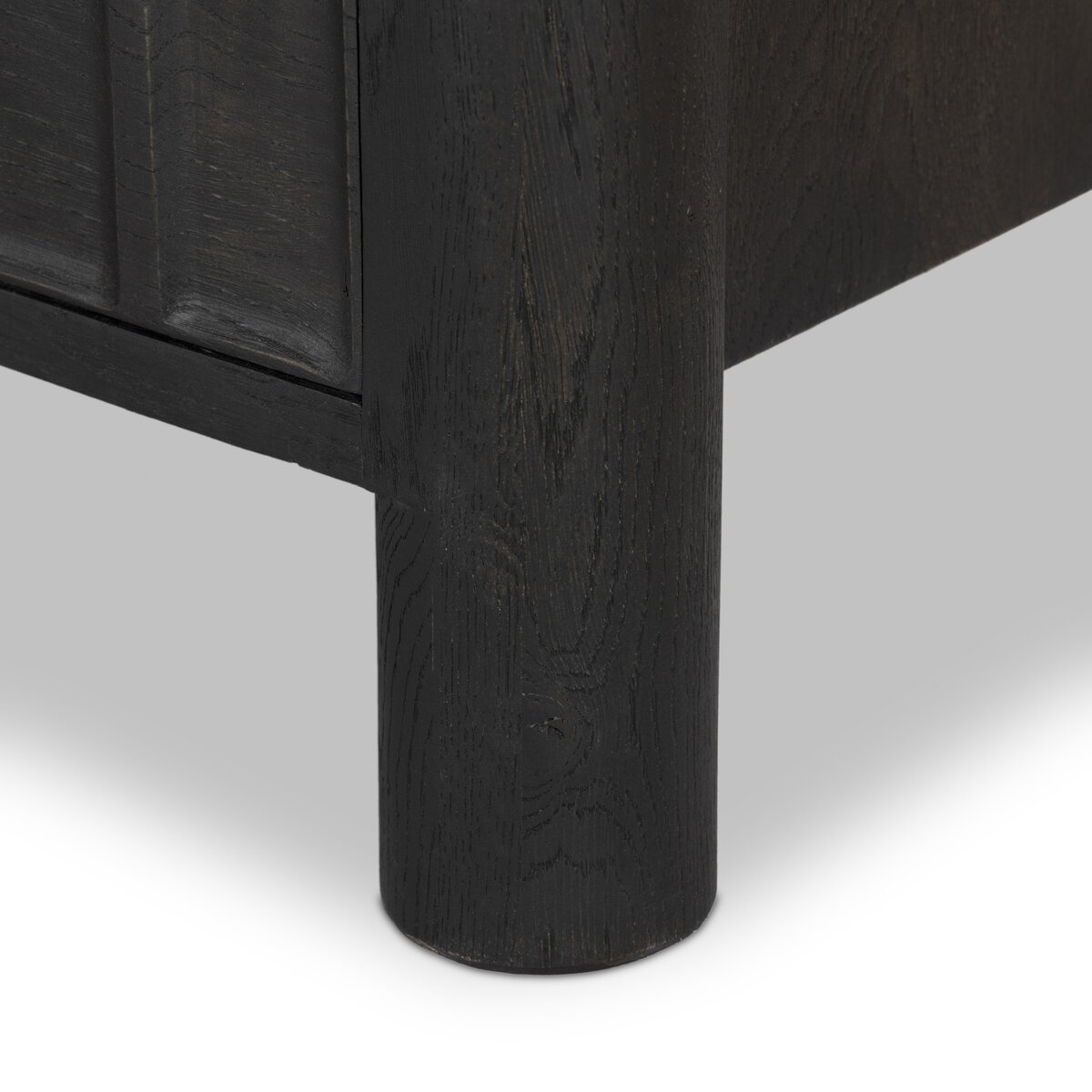 Ezri 6 Drawer Dresser Carved Black Oak Four Hands