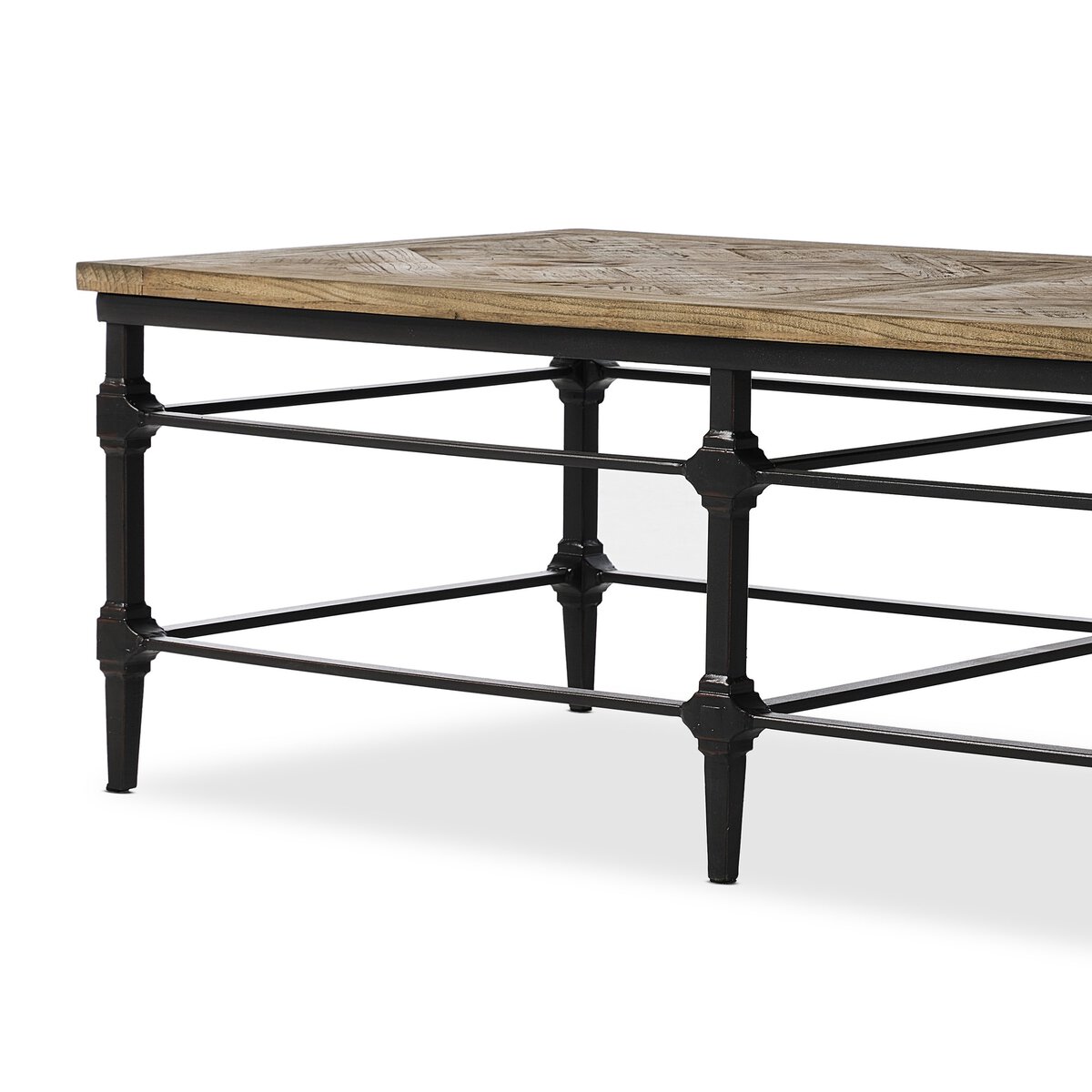 Makena Coffee Table Black Bronze Four Hands