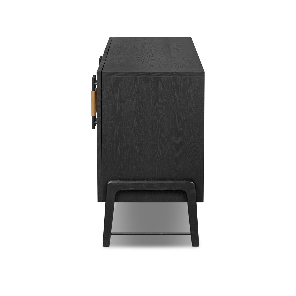 Rosedale Sideboard Ebony Oak Veneer Four Hands
