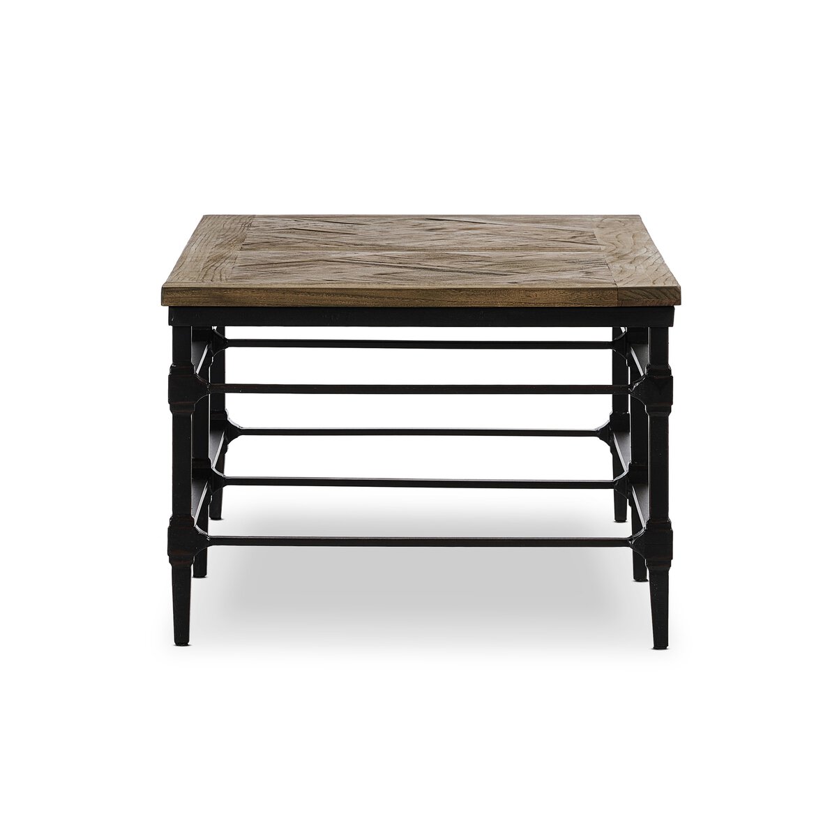 Makena Coffee Table Black Bronze Four Hands