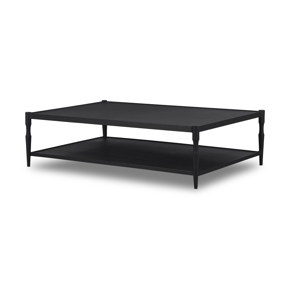 【FLYMEe】DE IRON COFFEE TABLE Augusta Coffee Table Textured Iron Four Hands