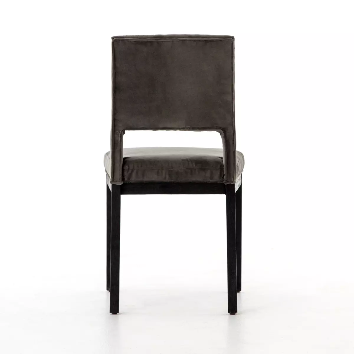 Sara Dining Chair Washed Velvet Grey Four Hands