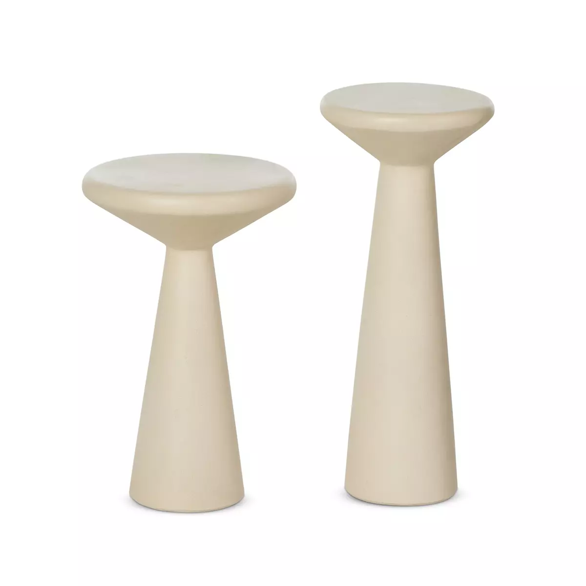 Accent table set on sale of 2