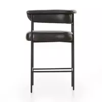 Carrie Bar + Counter Stool Sonoma Black Four Hands