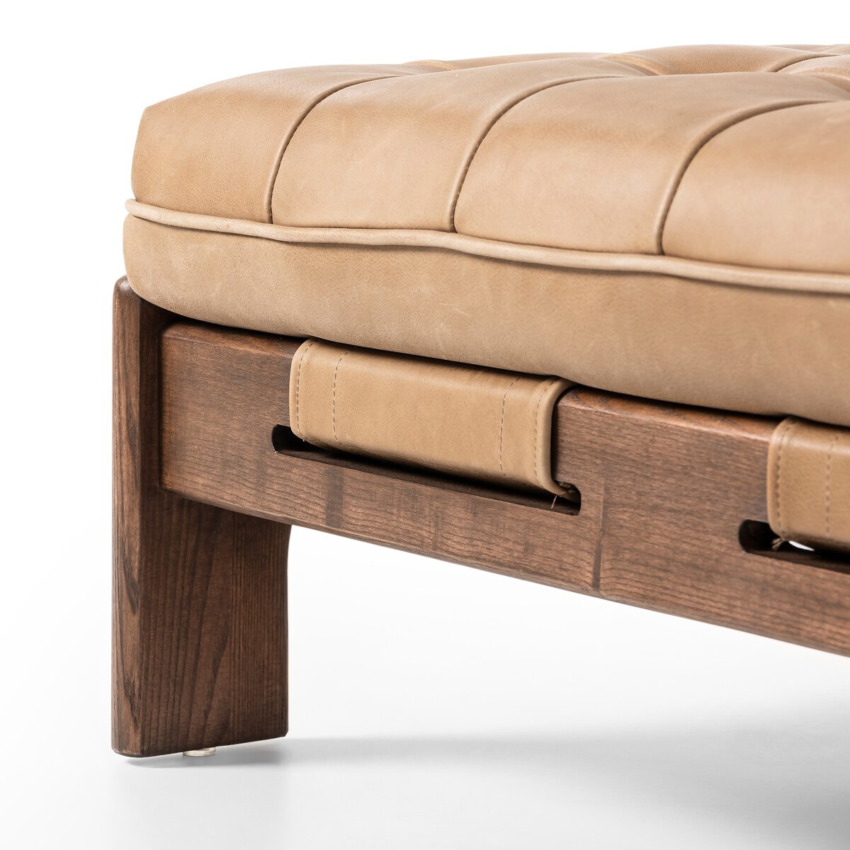 Halston Cocktail Ottoman Palermo Drift Four Hands Halston Cocktail Ottoman Palermo Drift Four Hands