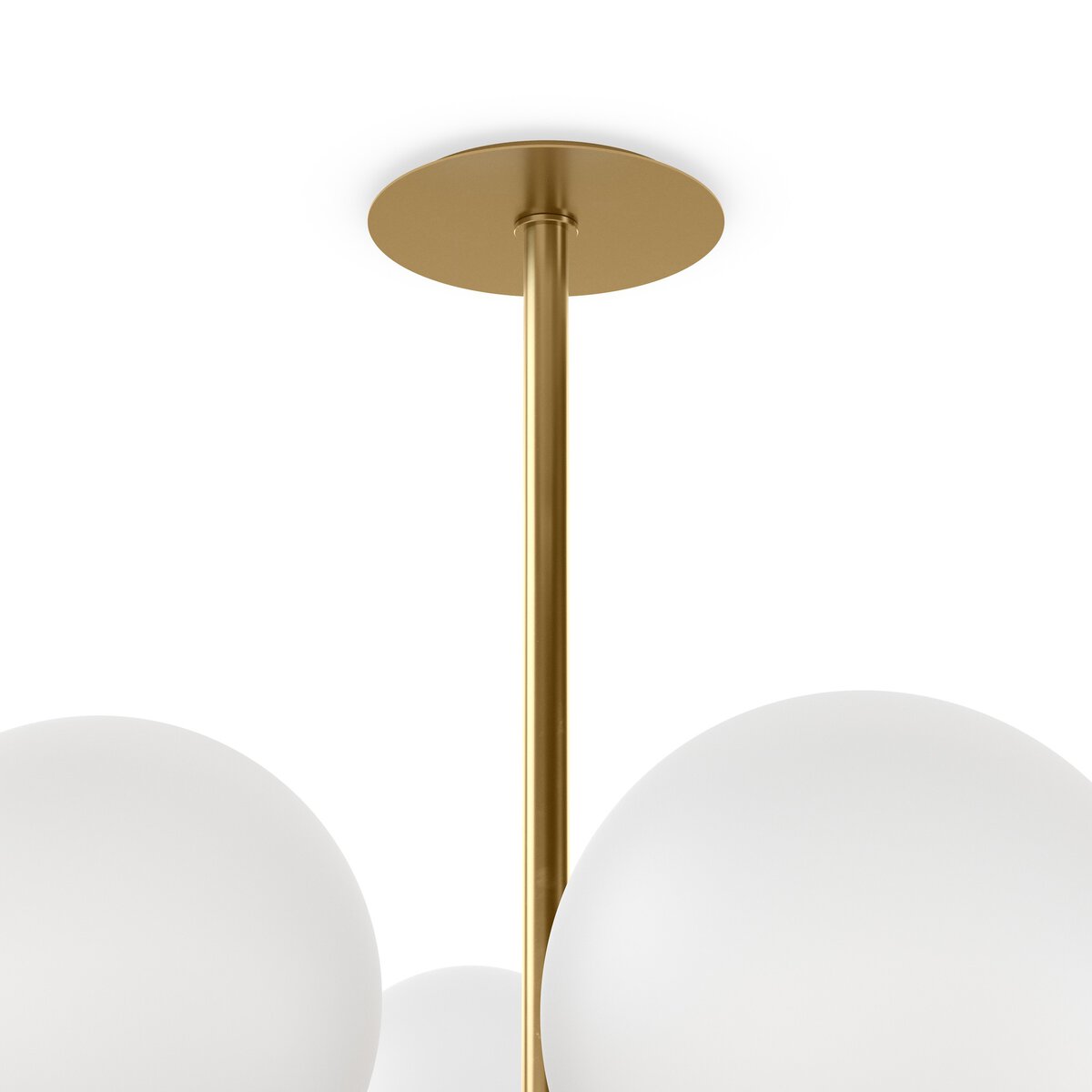 Zodiac Chandelier Burnished Brass Four Hands