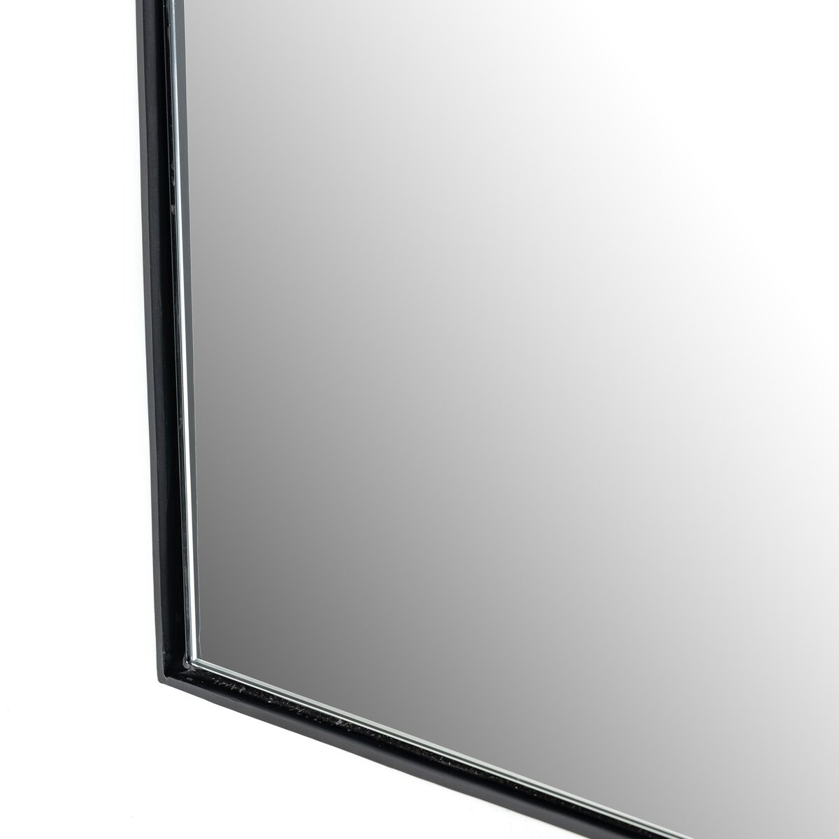 Georgina Wide Mirror Iron Matte Black Four Hands