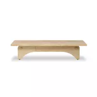 Winchester Coffee Table Bleached Alder Four Hands