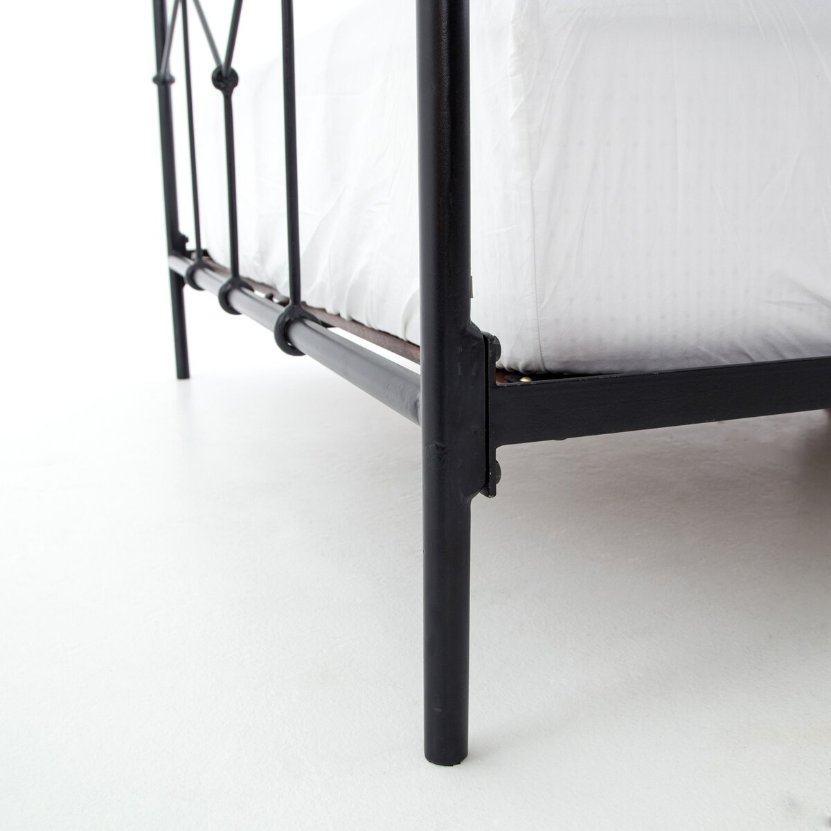 Four hands casey iron bed discount