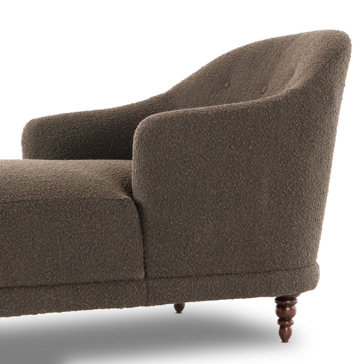 Marnie Chaise Lounge Knoll Mink Four Hands