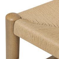 Dara Dining Chair Natural Paper Cord Four Hands