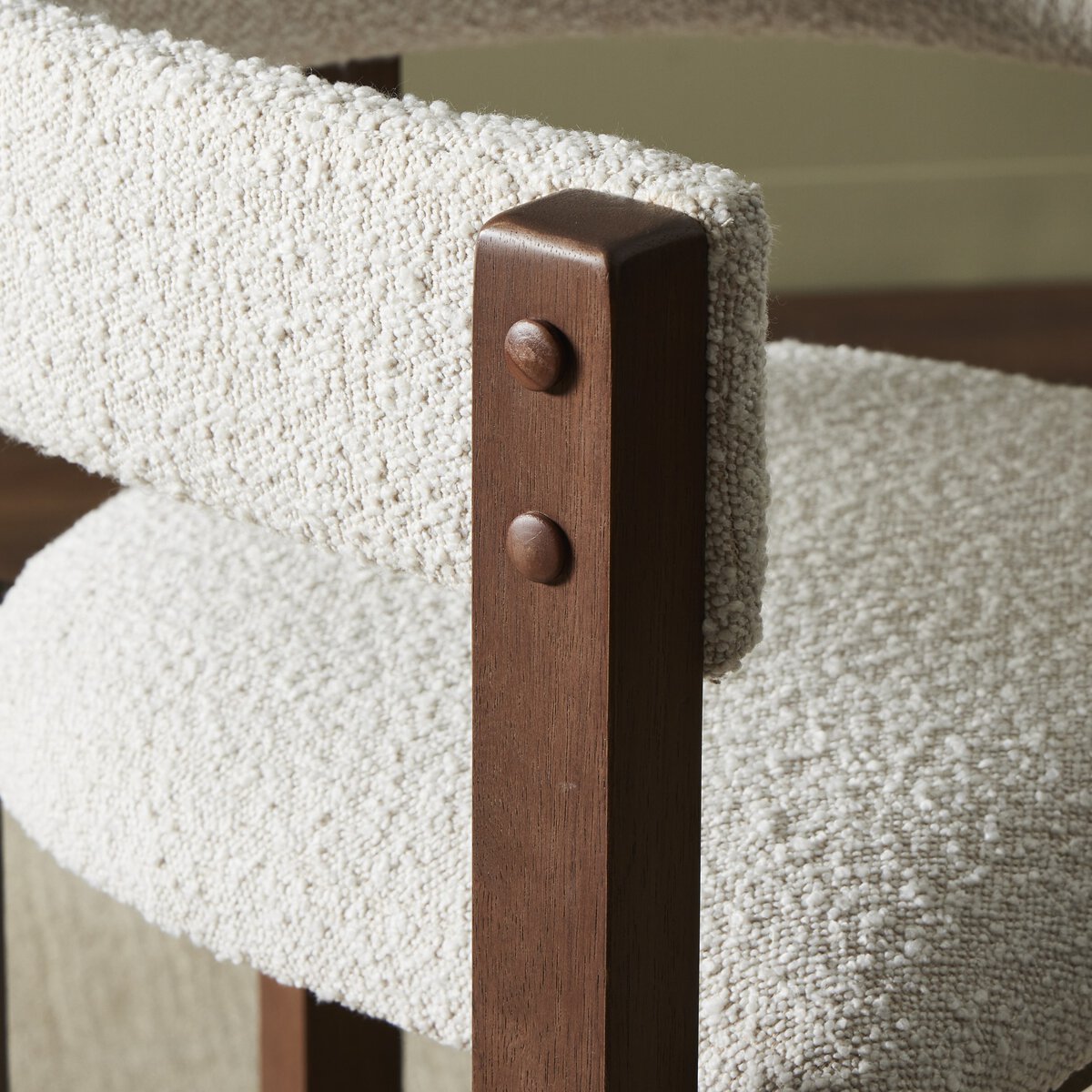 Vittoria Bar + Counter Stool Knoll Natural Four Hands