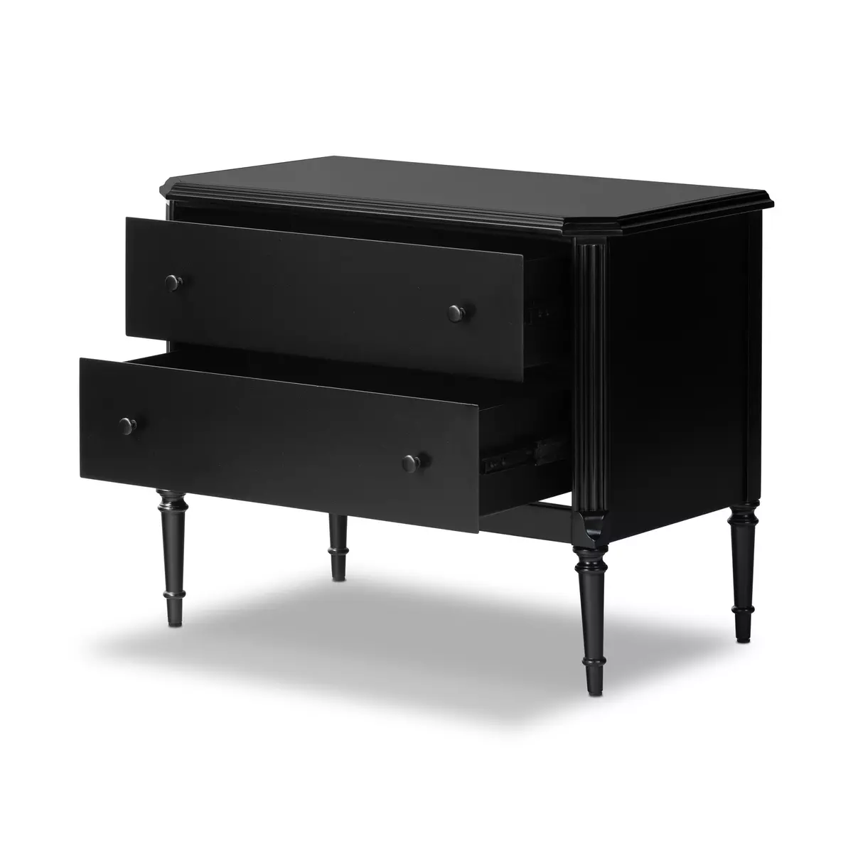 Lendon Nightstand Black Four Hands