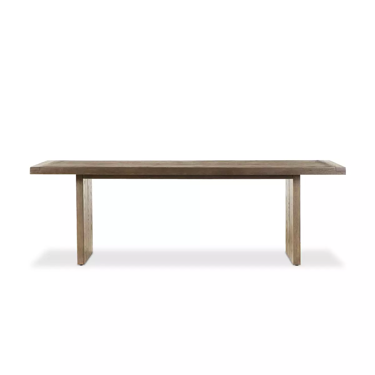 Warby Dining Table Worn Oak Veneer Four Hands