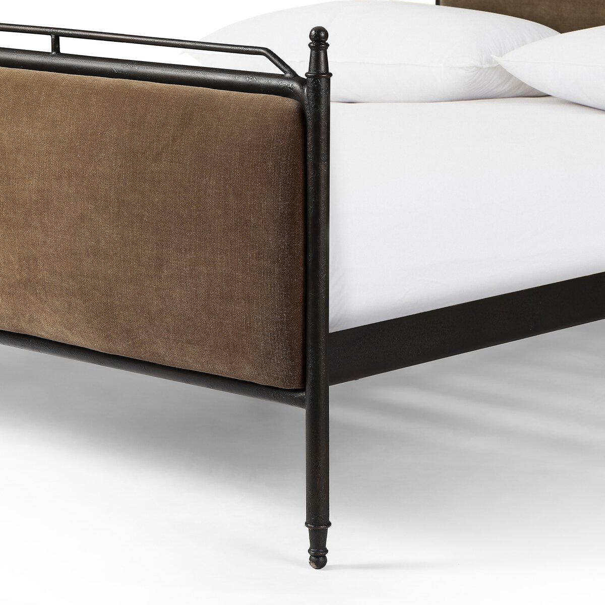 Leyla Bed Altair Mushroom Four Hands