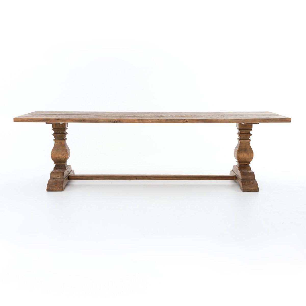 Durham Dining Table Waxed Bleached Reclaimed Pine Four Hands