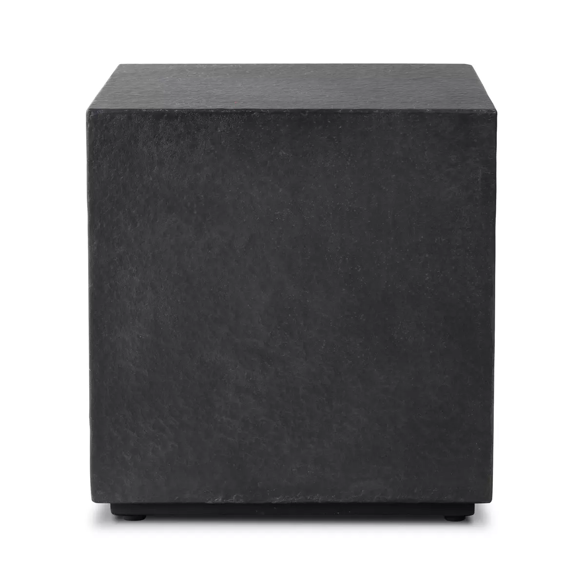 Huesca Outdoor End Table Distressed Graphite Concrete Four Hands   241111 001 FRT 1 