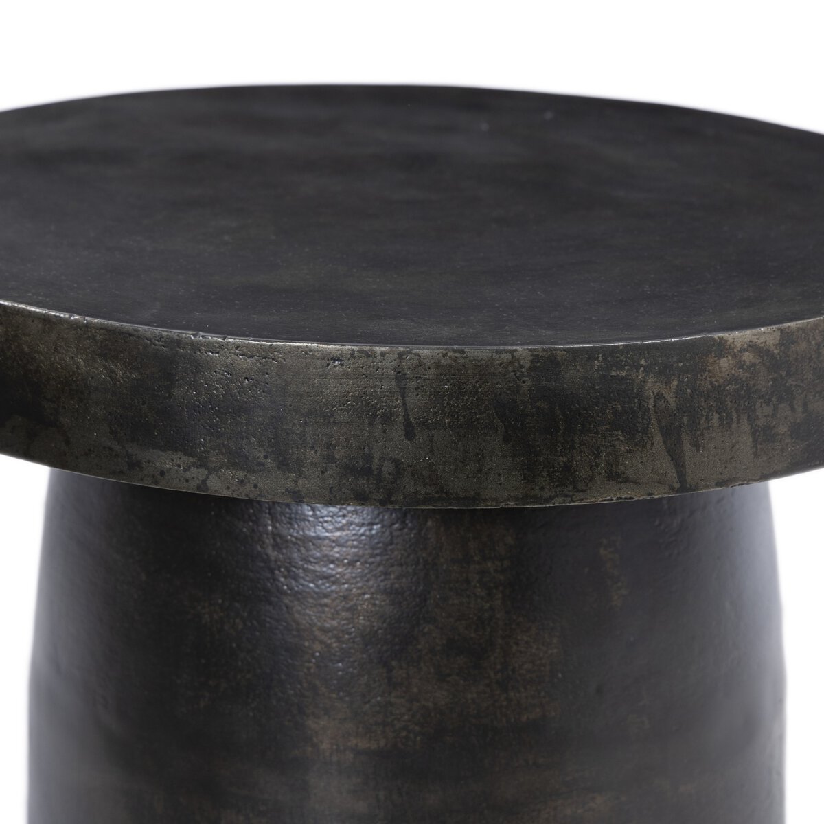 LE PAIN DE LA TERRE A’ LA TABLE Arden Marble Side Table - Mecox Gardens