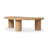 Joji Nesting Coffee Table Natural Oak Veneer Four Hands
