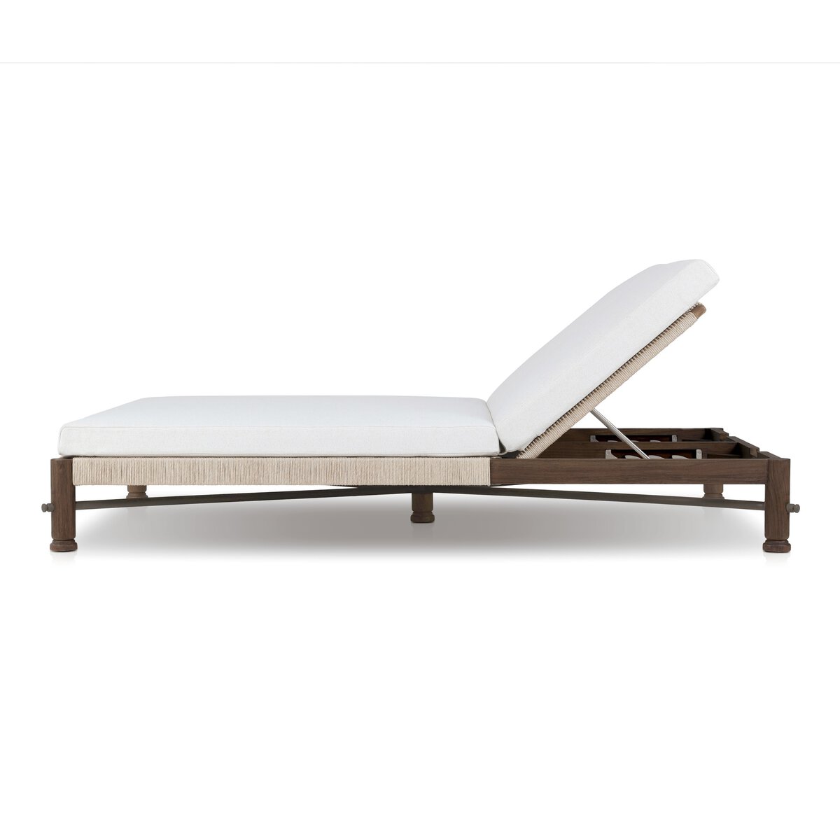 Finnegan Outdoor Double Chaise Alessi Linen Four Hands