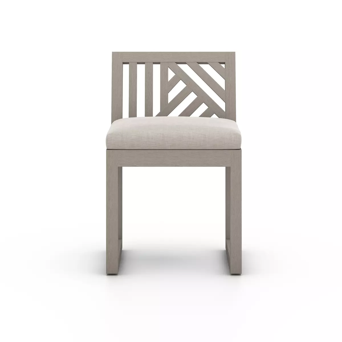 Avalon Outdoor Dining Chair, Weathered Grey Venao Grey Four Hands