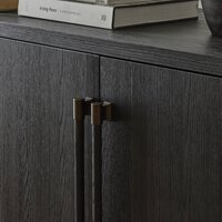 Adolfo Sideboard Modern Black Ash Four Hands