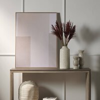 Faro Console Table Dark Grey Concrete Four Hands
