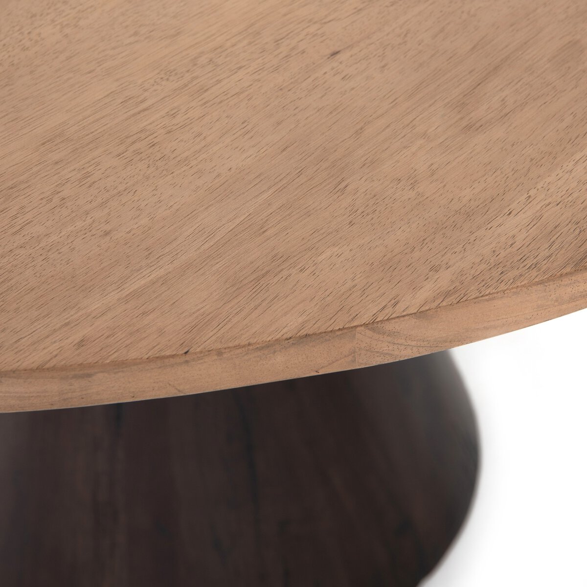 Bronx Dining Table Light Brushed Parawood Four Hands