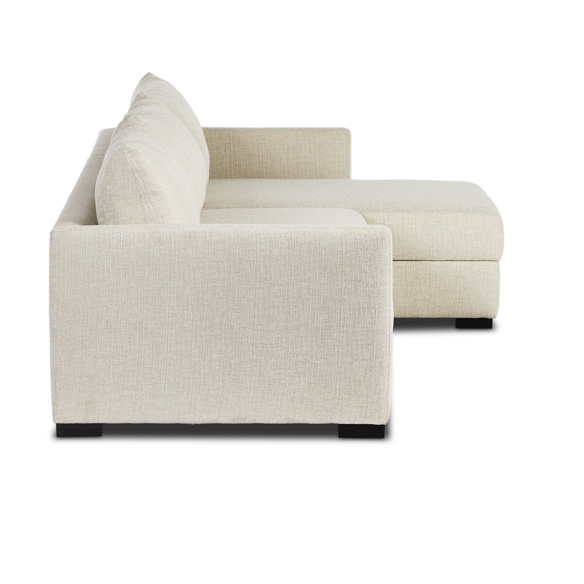 Amazon.com: Acme Wugtyx Tufted Sectional Sofa with 3 Pillows