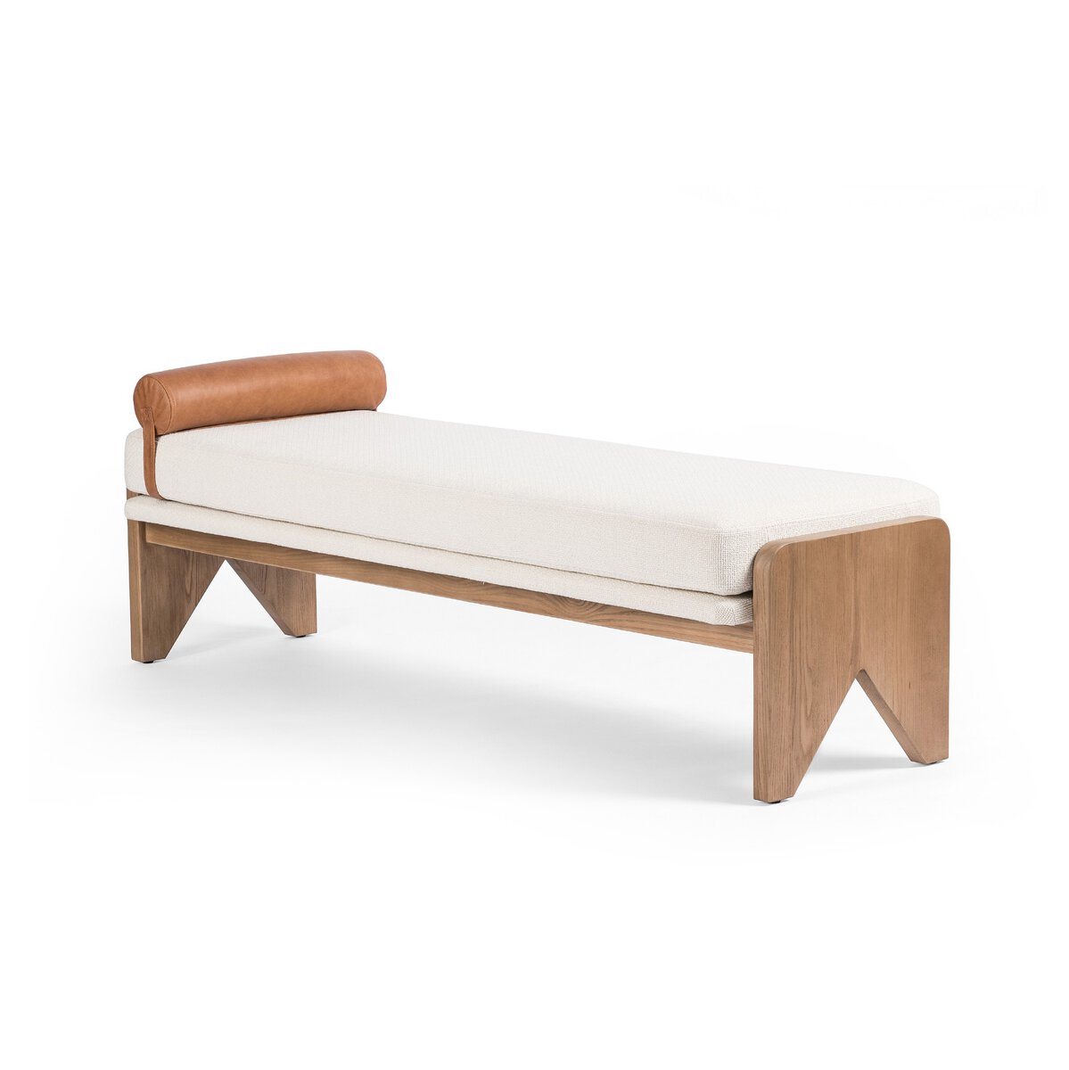 Conlen Accent Bench Gibson White Four Hands