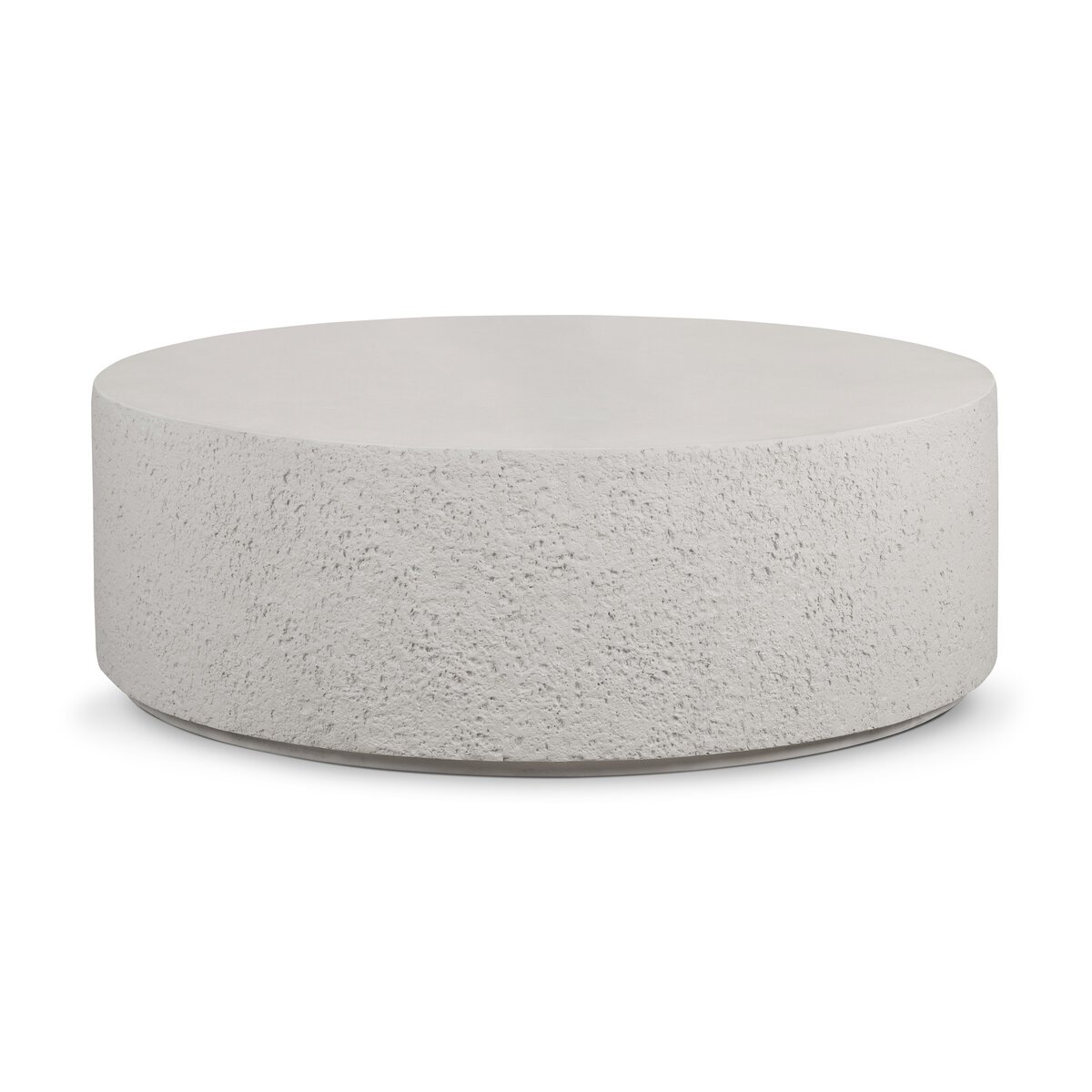Otero Outdoor Round Coffee Table Matte Stone Four Hands