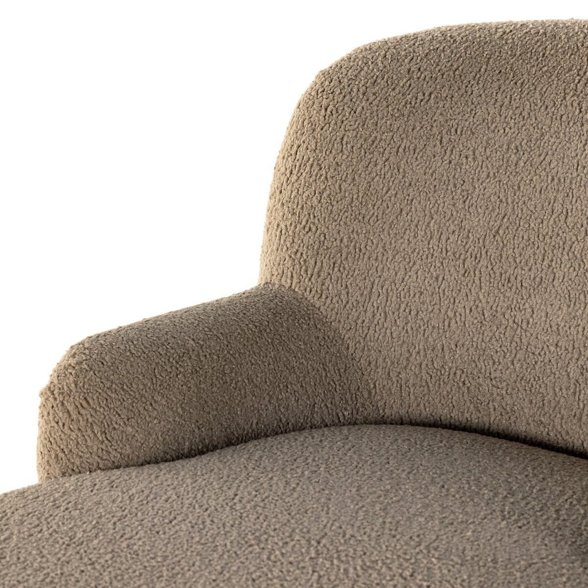 ted stole / beige ヘヨン　HEYON Kadon Chaise Lounge Sheepskin Camel Four Hands