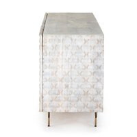 Rio Media Console Antique Brass Four Hands