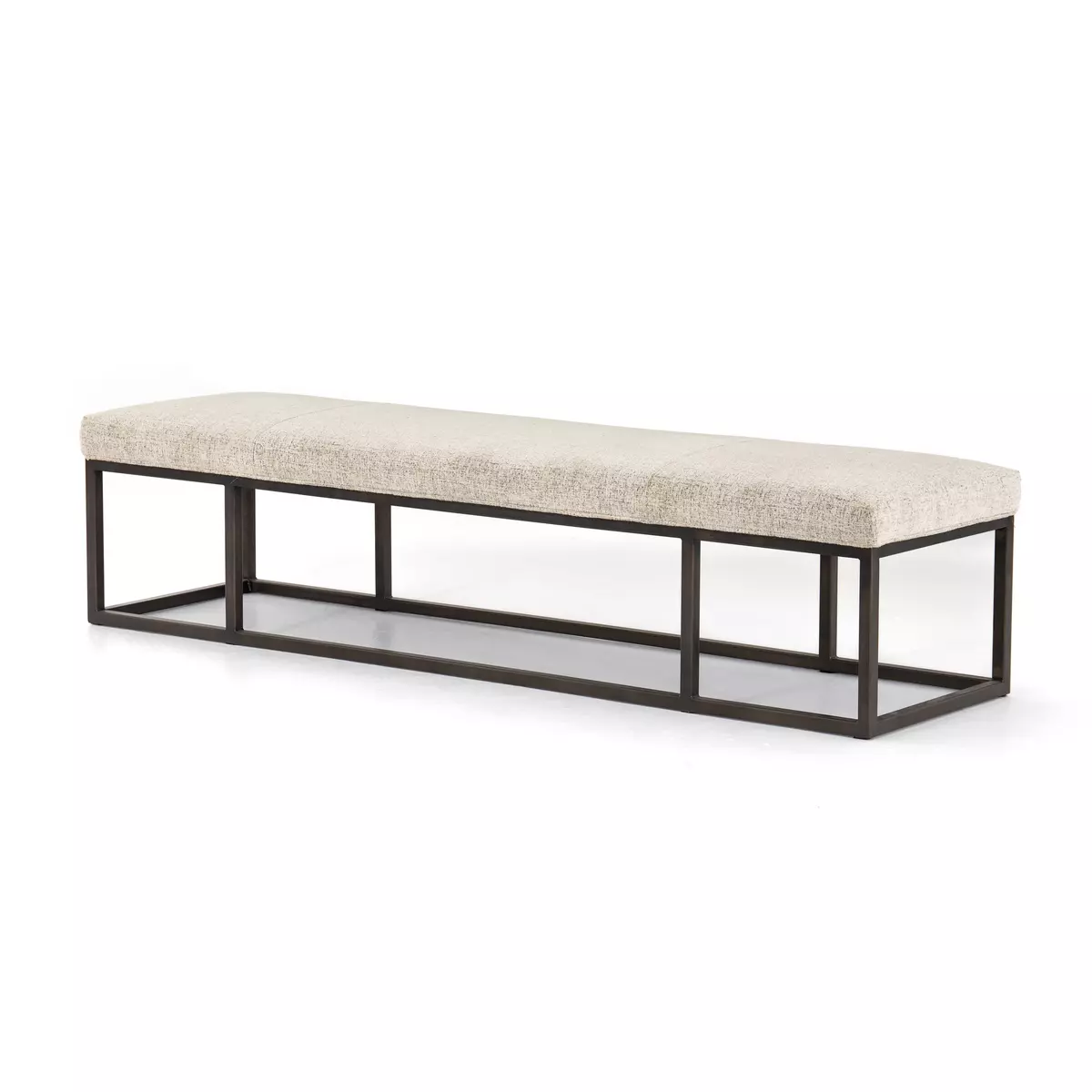 Beaumont Leather Entryway Bench - Warm Taupe Dakota